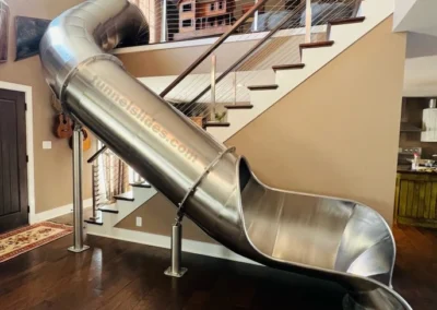 Toboggan à l‘intérieur