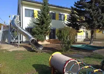 Evakuace hrou, MŠ Veleň, CZ