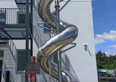 Evakuační tunelová skluzavka, Hradec Králové