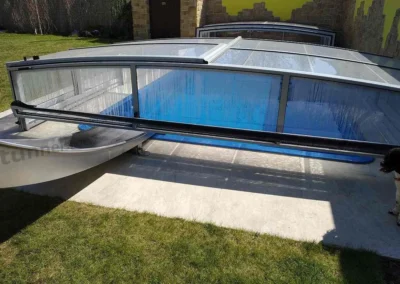 Tobogán de agua para piscina cubierta