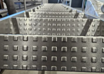 Peldaños de la escalera, detalle